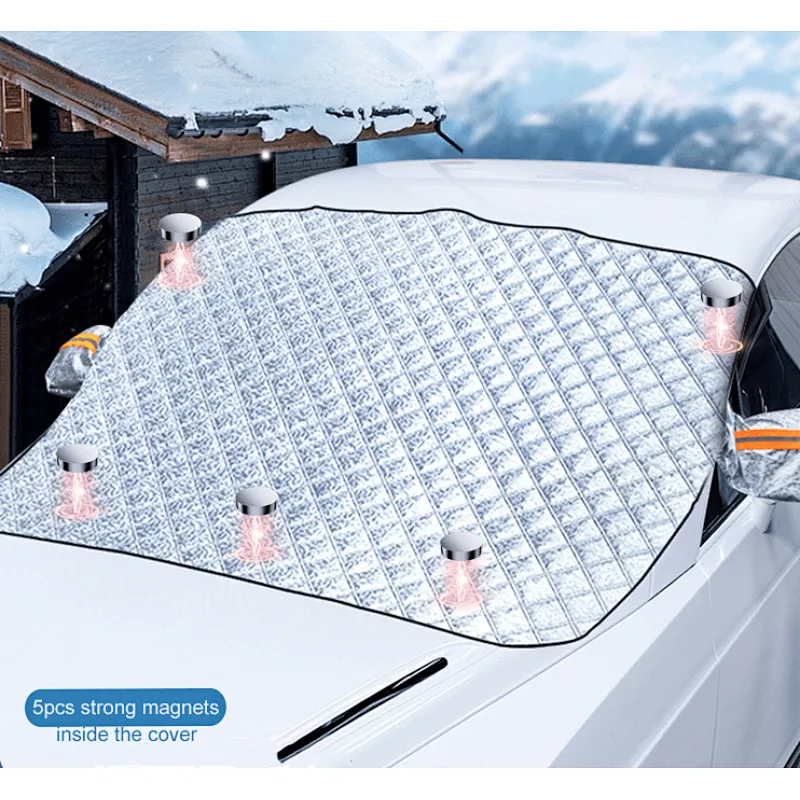 Car Snow Shield Winter Front Windshield Snow Shield